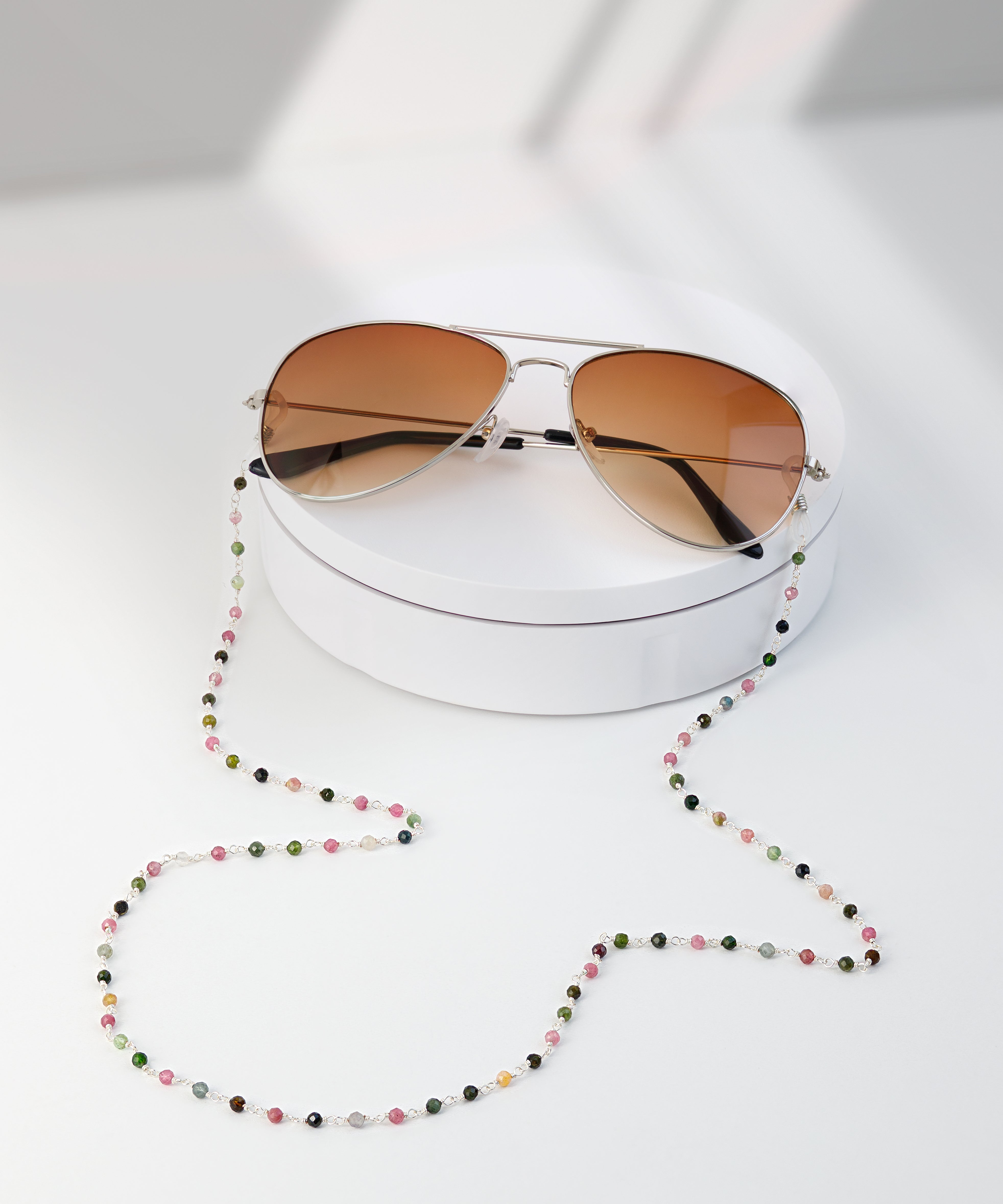 Glasses Chain Tourmaline Whisper