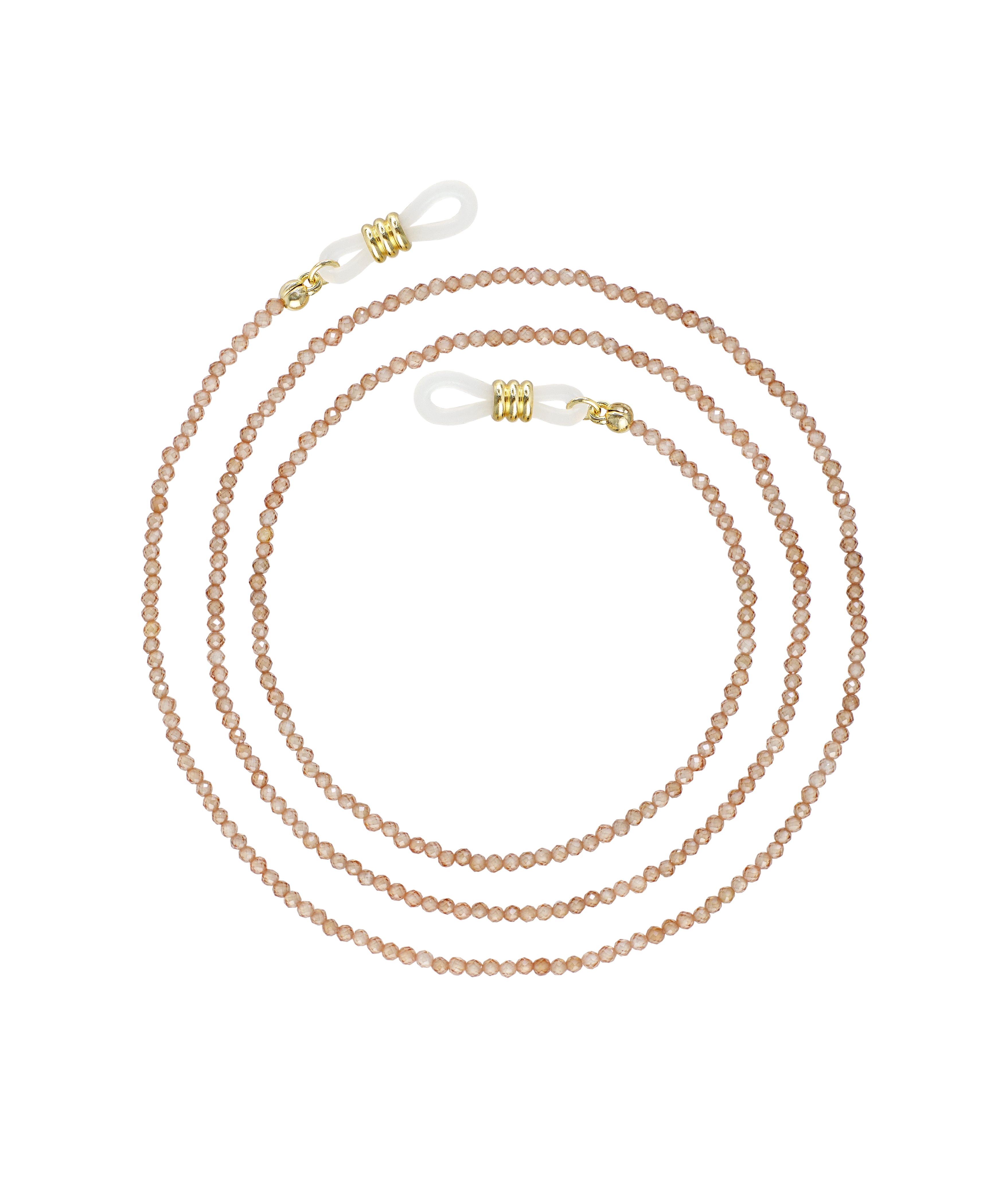 Glasses Chain Champagne Glow