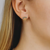 Ear Studs Brave Hearts