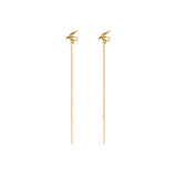 Earrings Swallows